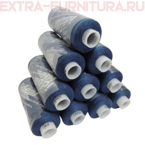 Нитки IDEAL бытовые 40/2 366м, цв.264 синий (уп.10шт)
