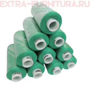 Нитки IDEAL бытовые 40/2 366м, цв.433 зеленый (уп.10шт)
