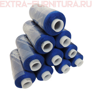 Нитки IDEAL бытовые 40/2 366м, цв.255 синий (уп.10шт)