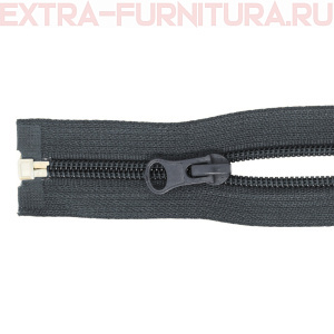 Молния Спираль разъемная дл. 70см, Т5, цв.312 темно-серый MaxZipper