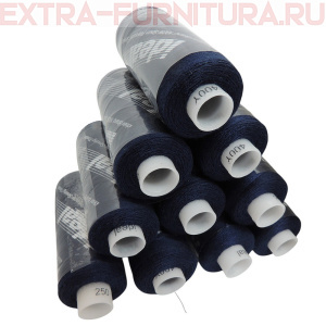 Нитки IDEAL бытовые 40/2 366м, цв.250 синий (уп.10шт)