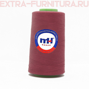 Нитки МН 40/2 п/э  5000 ярдов №547 т.розовый