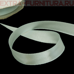 Лента атласная 12 мм цв. 094 бледно-зеленый рул. 27,42м