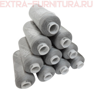 Нитки IDEAL бытовые 40/2 366м, цв.225 серый (уп.10шт)