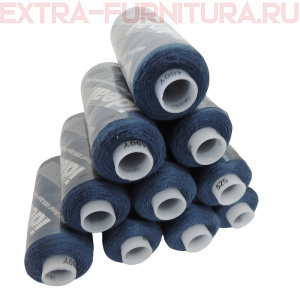 Нитки IDEAL бытовые 40/2 366м, цв.525 синий (уп.10шт)