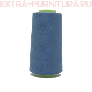Нитки 40s/2, 3300 ярдов, № 313 темн.голубой