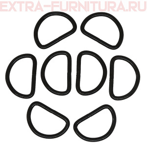 Полукольцо 25 мм (d=2,1 мм), цв. оксид, уп.500шт А