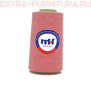 Нитки МН 40/2 п/э  5000 ярдов №158 ярко розовый