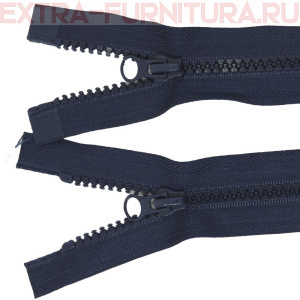 Молния Трактор Т5 2 замка 75см, цв.330 синий темный, LOGO