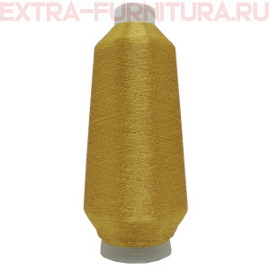 Нитки Euron MR 120 5000м вышивальные металлизированные цв. золото B-317