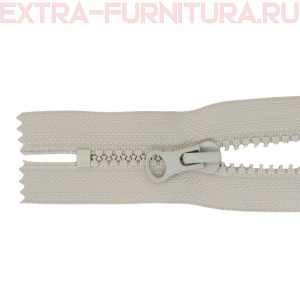 Молния Трактор Т5 1 замок 50см, цв.310 серый светлый, LOGO