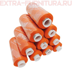 Нитки IDEAL бытовые 40/2 366м, цв.378 оранжевый (уп.10шт)