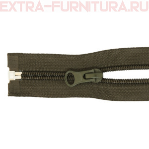 Молния Спираль разъемная дл. 60см, Т5, цв.328 темный хаки LOGO