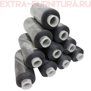 Нитки IDEAL бытовые 40/2 366м, цв.233 серый (уп.10шт)