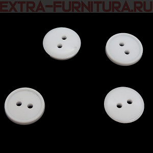Пуговицы 14/2 белые, ПС-3,"Шагрень"упаковка 1000 шт.