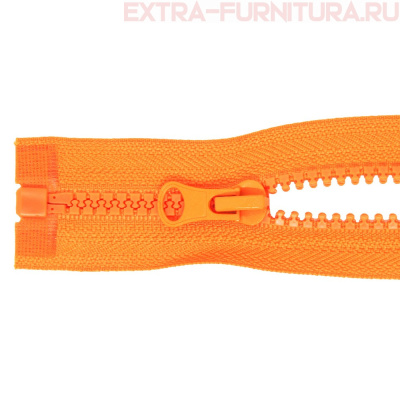 Молния Трактор Т5 1 замок 55см, цв.157 оранжевый, LOGO