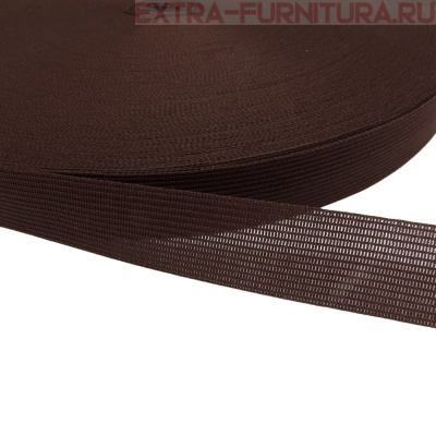 Лента окантовочная 23 мм цв.коричневый 7, уп.100м (пл.3,6+/-0,2 гр/м)