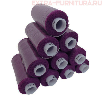 Нитки IDEAL бытовые 40/2 366м, цв.193 фиолетовый (уп.10шт)