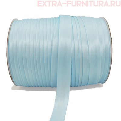 Косая бейка 16мм 132м цв.040 светло-голубой ЕВРО