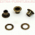 Люверсы 4 мм, (8,5*4,4 mm, h=4,8mm.), антик (уп.5000шт) NEWSTAR