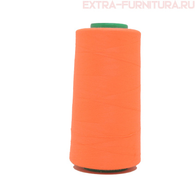 Нитки 40s/2, 3300 ярдов, № 573 ядовито-оранжевый