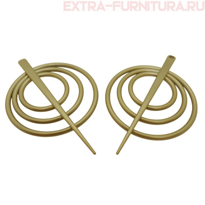 Заколки для штор "Круги", цв. №6, пара