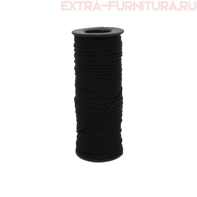 Нитки обувные капрон 100м, цв.черный