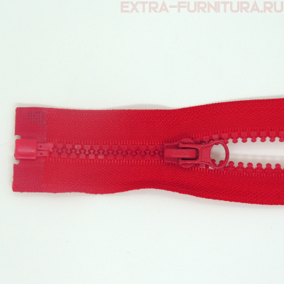 Молния Трактор Т5 1 замок 80см, цв.148 красный, LOGO