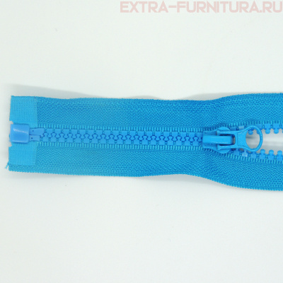 Молния Трактор Т5 1 замок 55см, цв.208 голубой, LOGO