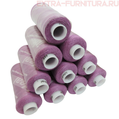 Нитки IDEAL бытовые 40/2 366м, цв.333 сиреневый (уп.10шт)