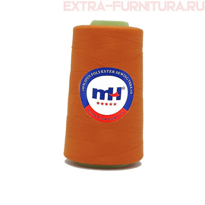 Нитки МН 40/2 п/э  5000 ярдов №147 оранжевый *