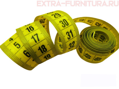 Сантиметровая лента 150см, цв. цветная, уп.1шт