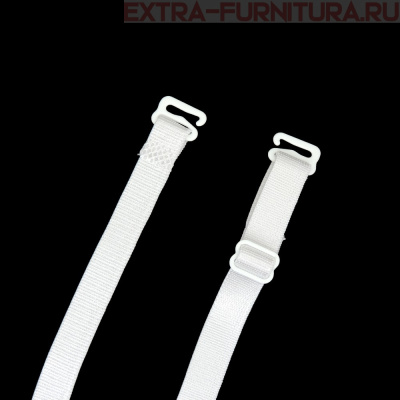 Бретели  для бюстгальтера арт.TBY.OL1002 шир.10мм цв.белый, уп.10пар